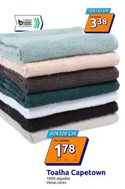 Action Toalha Capetown promoção