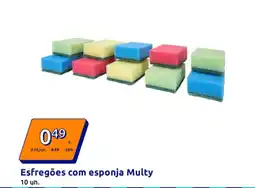 Action Esfregões com esponja Multy promoção