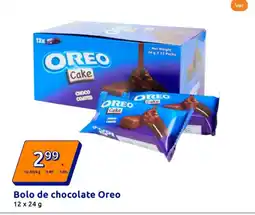 Action Bolo de chocolate Oreo promoção