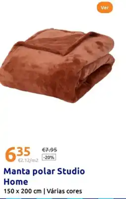 Action Manta polar Studio Home promoção