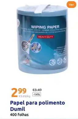 Action Papel para polimento Dumil promoção