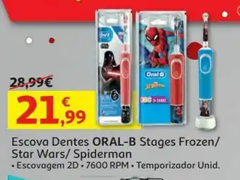Auchan Escova dentes oral-b stages frozen promoção