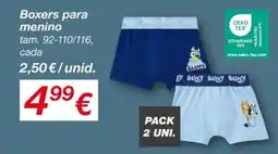 kik Boxers para menino promoção