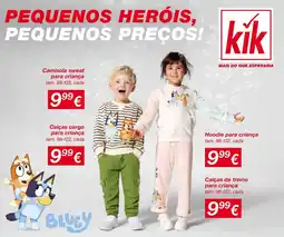 kik Calças cargo para criança promoção