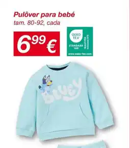 kik Pulôver para bebé promoção
