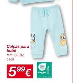 kik Calças para bebé promoção
