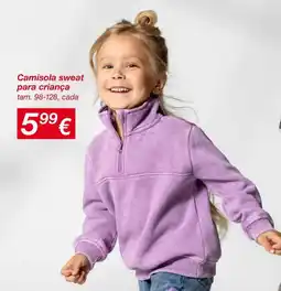 kik Camisola sweat para criança promoção
