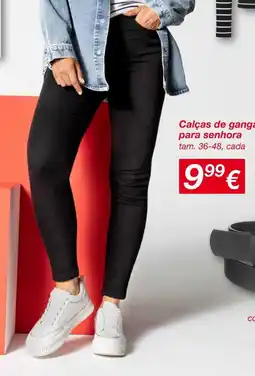 kik Calças de ganga básicas para senhora promoção