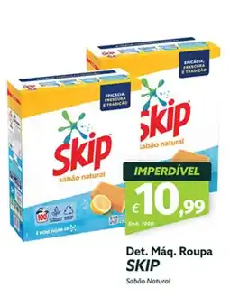 Roque Supermercados Det. Máq. Roupa SKIP promoção