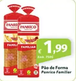 Roque Supermercados Pão de Forma Panrico Familiar promoção
