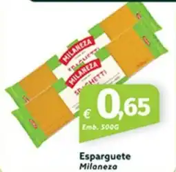 Roque Supermercados Esparguete Milaneza promoção