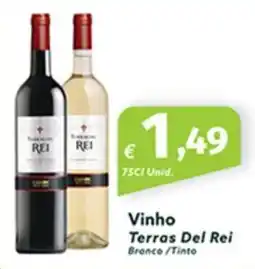 Roque Supermercados Vinho Terras Del Rei promoção