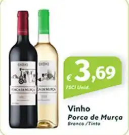 Roque Supermercados Vinho Porca de Murça promoção