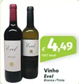 Roque Supermercados Vinho Evel promoção