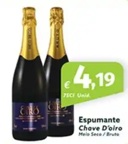 Roque Supermercados Espumante Chave D'oiro promoção