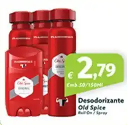Roque Supermercados Desodorizante Old Spice Roll On/Spray promoção