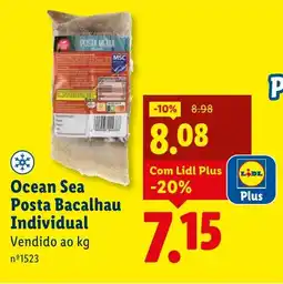 Lidl Ocean Sea Posta Bacalhau Individual promoção