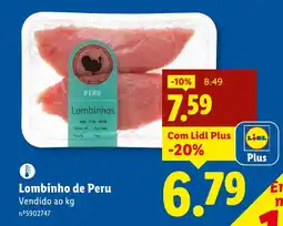 Lidl Lombinho de Peru promoção