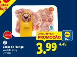 Lidl Coxas de Frango promoção