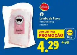 Lidl Lombo de Porco promoção
