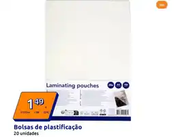 Action Bolsas de plastificação promoção