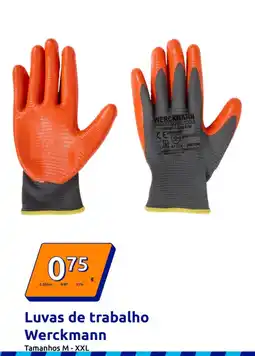 Action Luvas de trabalho Werckmann promoção