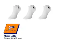 Action Meias Lotto promoção