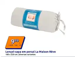 Action Lençol-capa em percal La Maison Rêve promoção