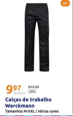 Action Calças de trabalho Werckmann promoção