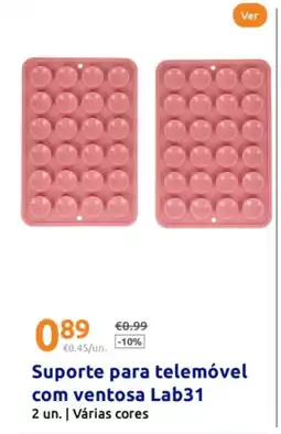 Action Suporte para telemóvel com ventosa Lab31 promoção