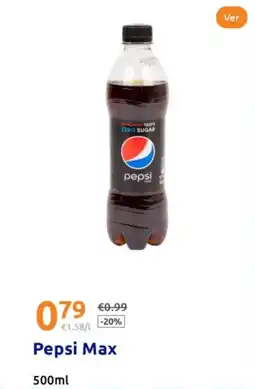 Action Pepsi Max promoção