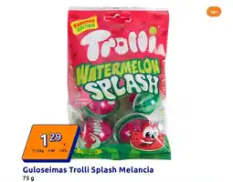 Action Guloseimas Trolli Splash Melancia promoção