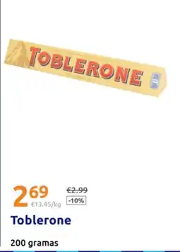 Action Toblerone promoção