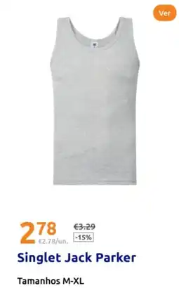 Action Singlet Jack Parker promoção