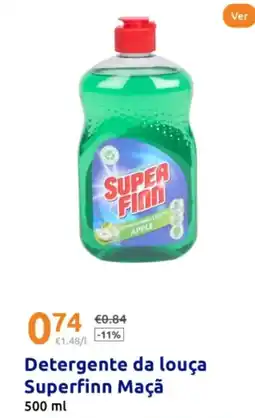 Action Detergente da louça Superfinn Maçã promoção