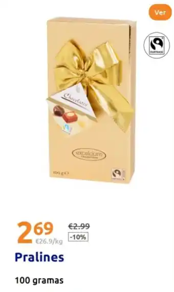 Action Pralines promoção