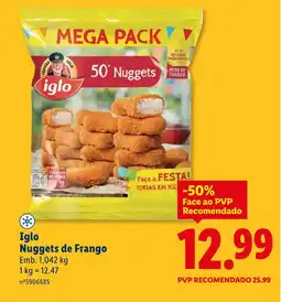 Lidl Iglo Nuggets de Frango promoção