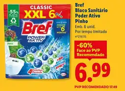 Lidl Bref Bloco Sanitário Poder Ativo Pinho promoção