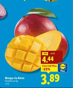 Lidl Manga via Aérea promoção