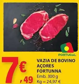 E.Leclerc Vazia de bovino açores fortunna promoção