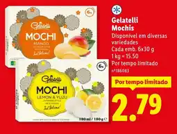Lidl Gelatelli Mochis promoção