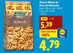 Lidl Alesto Miolo de Noz em Metades promoção