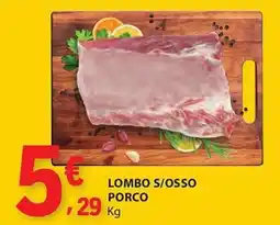 E.Leclerc Lombo s/osso porco promoção