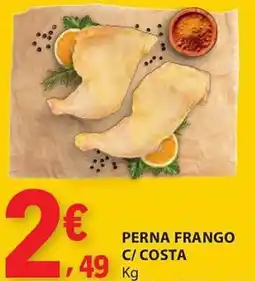 E.Leclerc Perna frango c/ costa promoção
