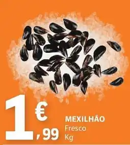 E.Leclerc Mexilhão fresco promoção