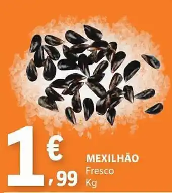 E.Leclerc Mexilhão fresco promoção