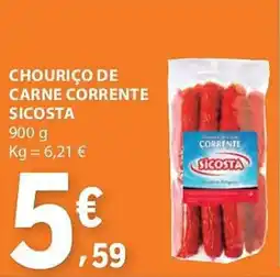 E.Leclerc Chouriço de carne corrente sicosta promoção