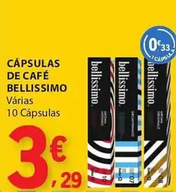 E.Leclerc Cápsulas de café bellissimo promoção