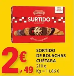 E.Leclerc Sortido de bolachas cuétara promoção
