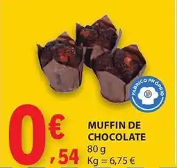 E.Leclerc Muffin de chocolate promoção